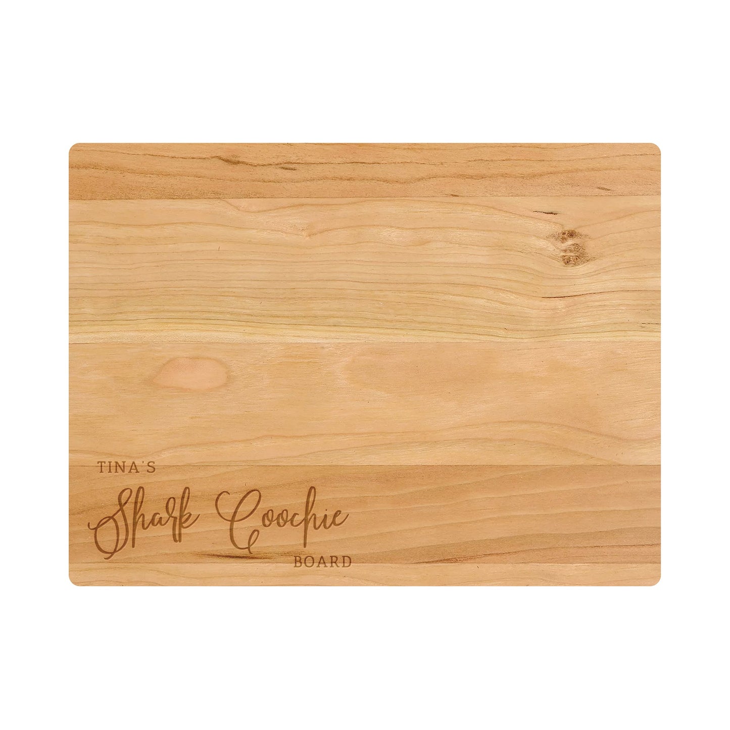 Shark Coochie Board Personalized Cutting Board - 029