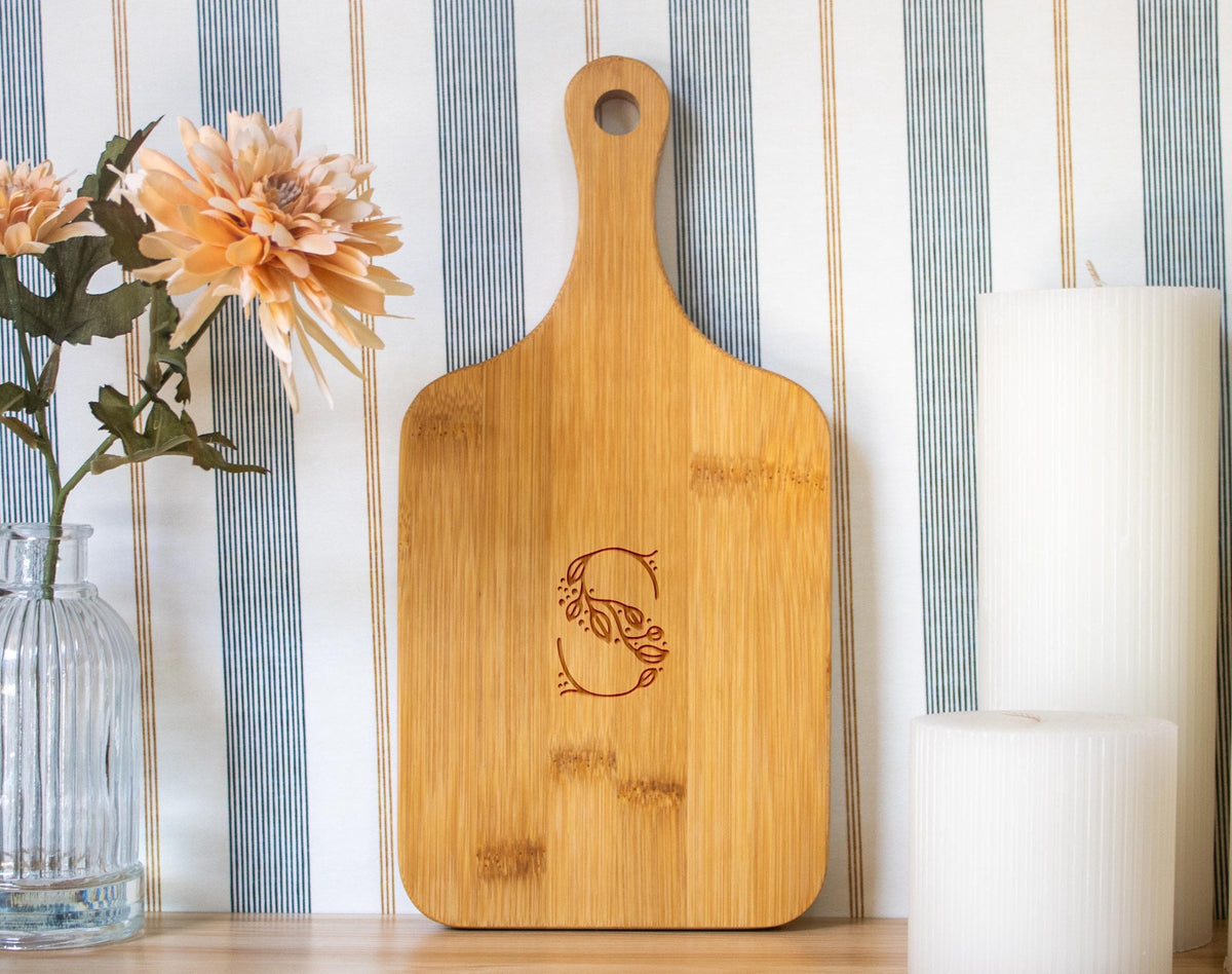 Monogram 3 Cutting Board