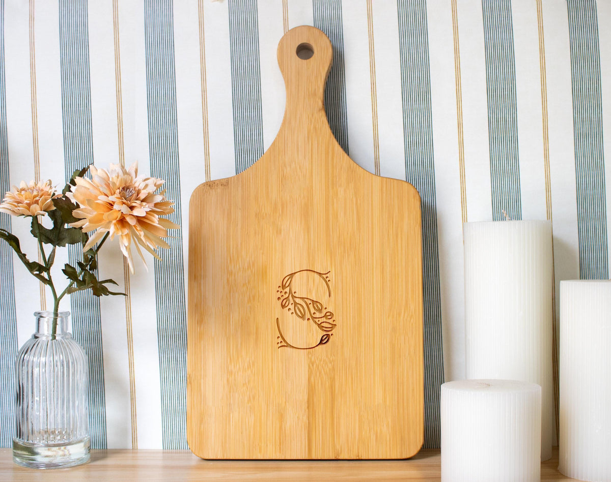 Monogram 3 Cutting Board