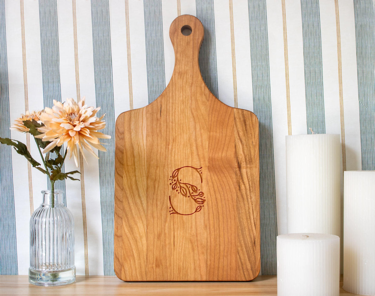 Monogram 3 Cutting Board