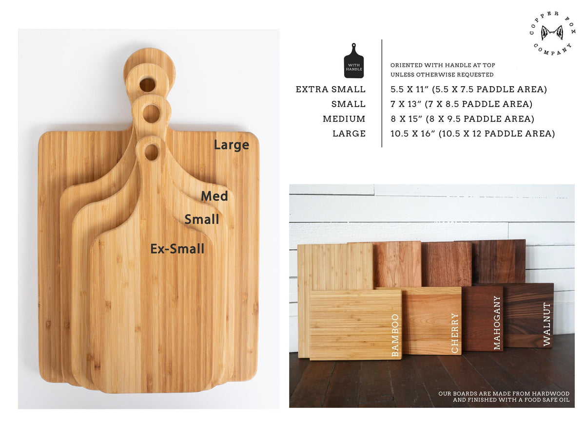 Monogram 2 Cutting Board
