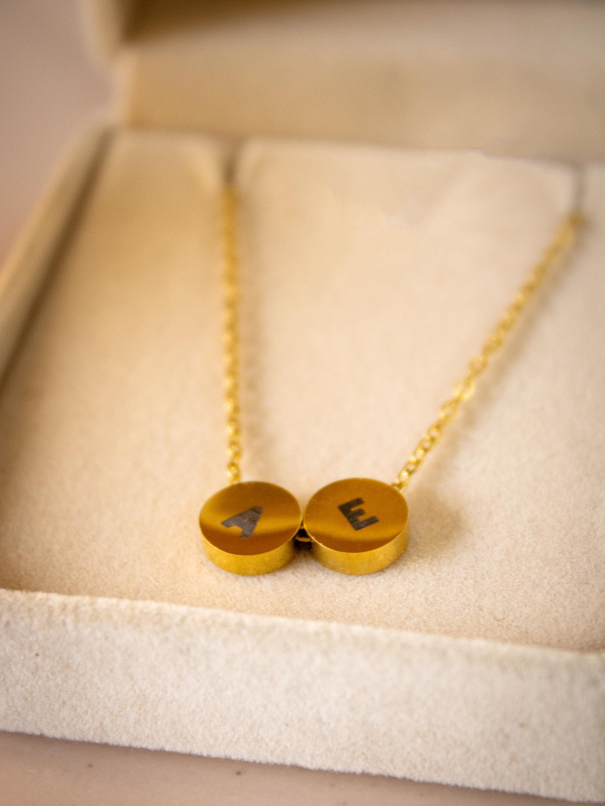 Initial Charm Necklace