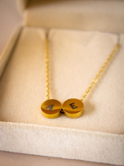 Initial Charm Necklace