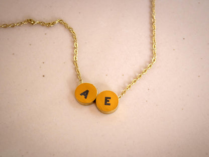 Initial Charm Necklace