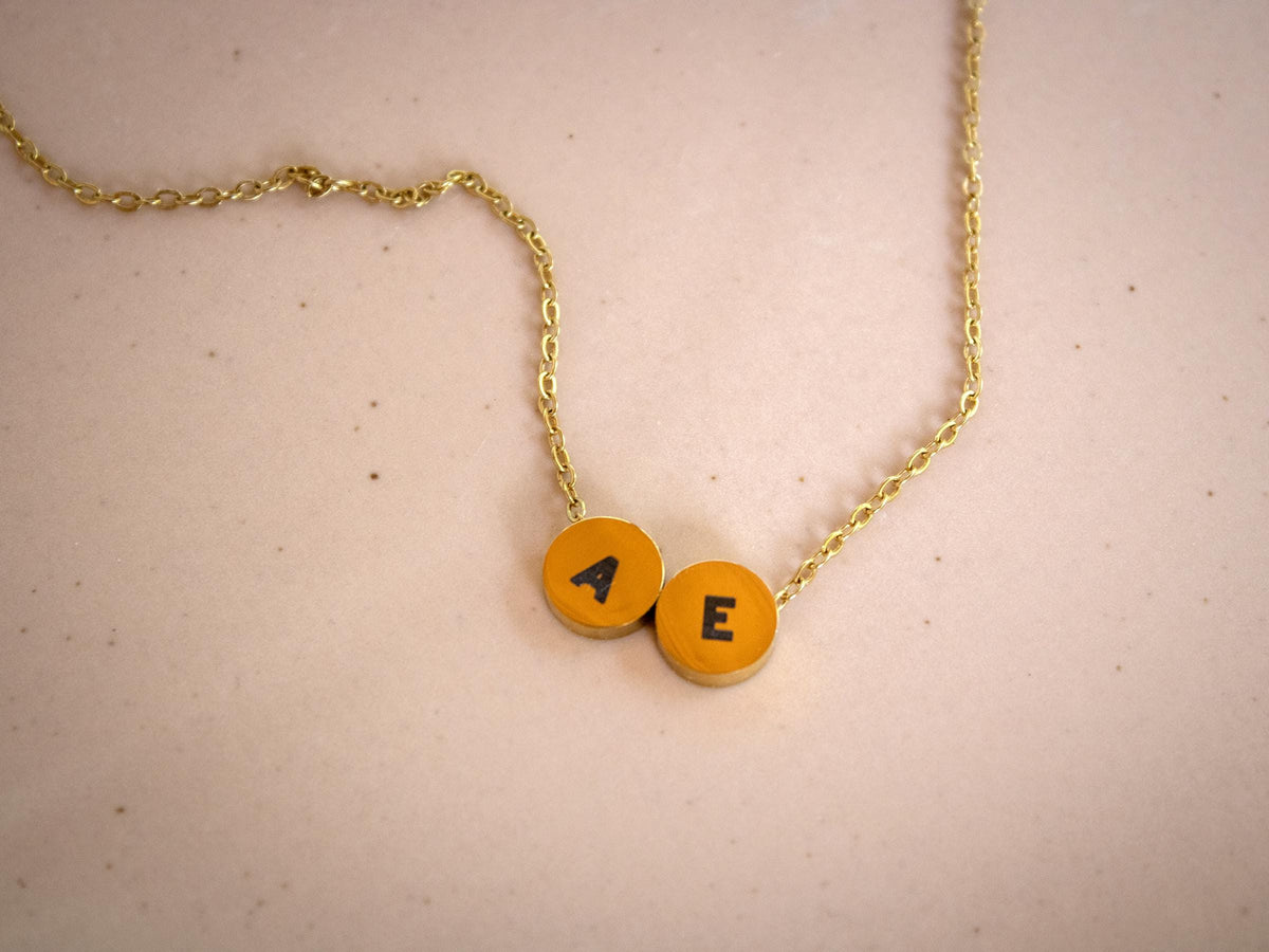 Initial Charm Necklace