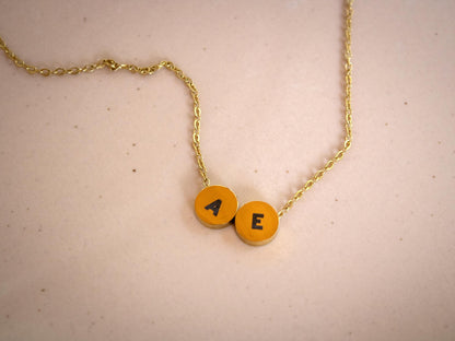 Initial Charm Necklace