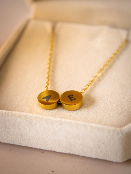 Initial Charm Necklace
