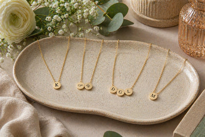 Initial Charm Necklace