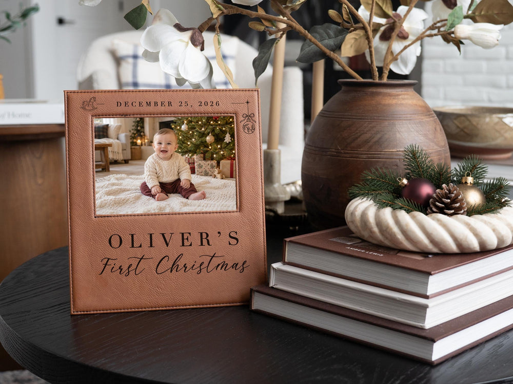Personalized Xmas Rocking Horse frame; edited mockup.