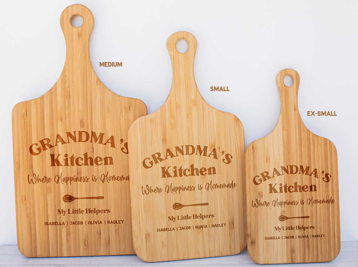 Grandma’s Kitchen Personalized Cutting Board