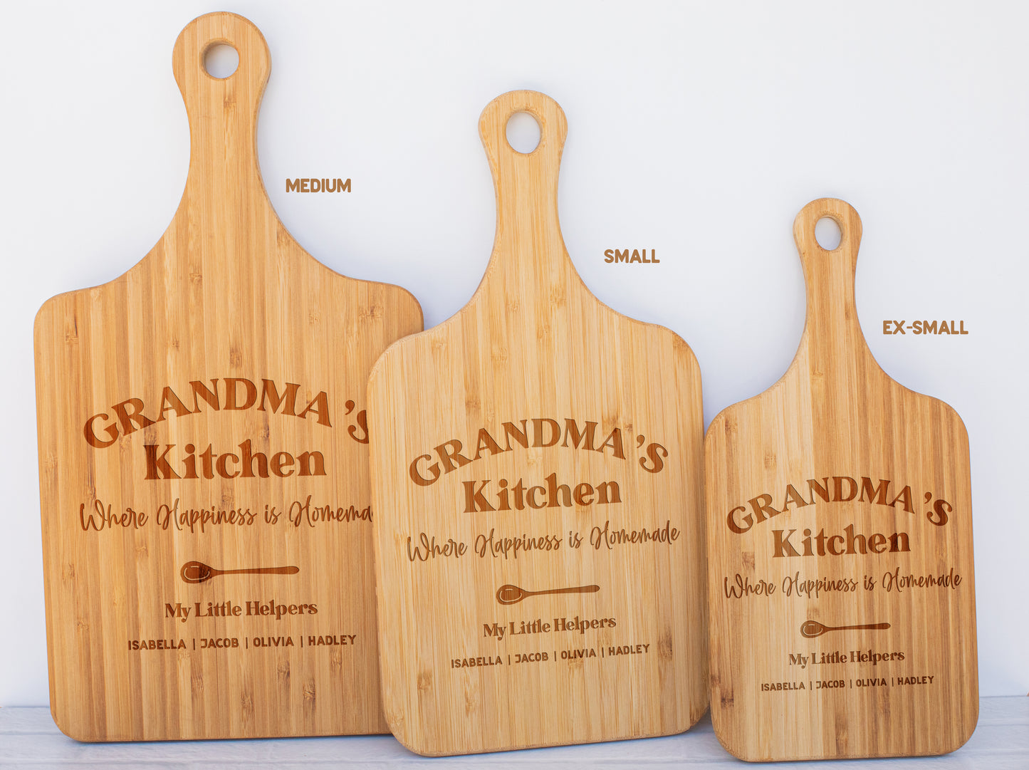 Grandma's Kitchen Personalized Cutting Board