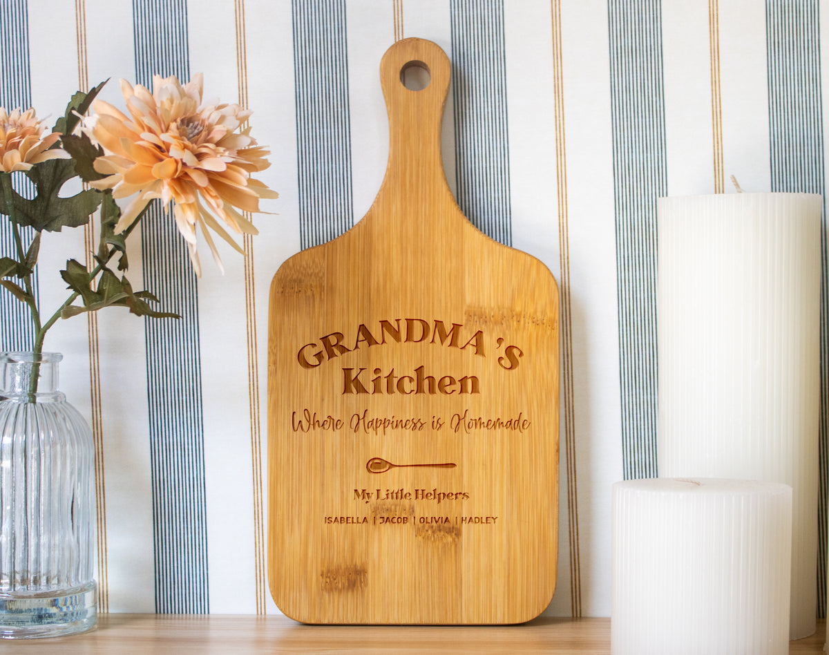 Grandma’s Kitchen Personalized Cutting Board