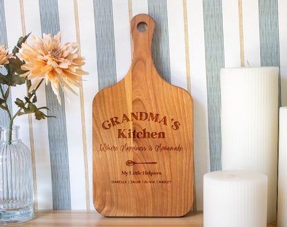 Grandma's Kitchen Personalized Cutting Board