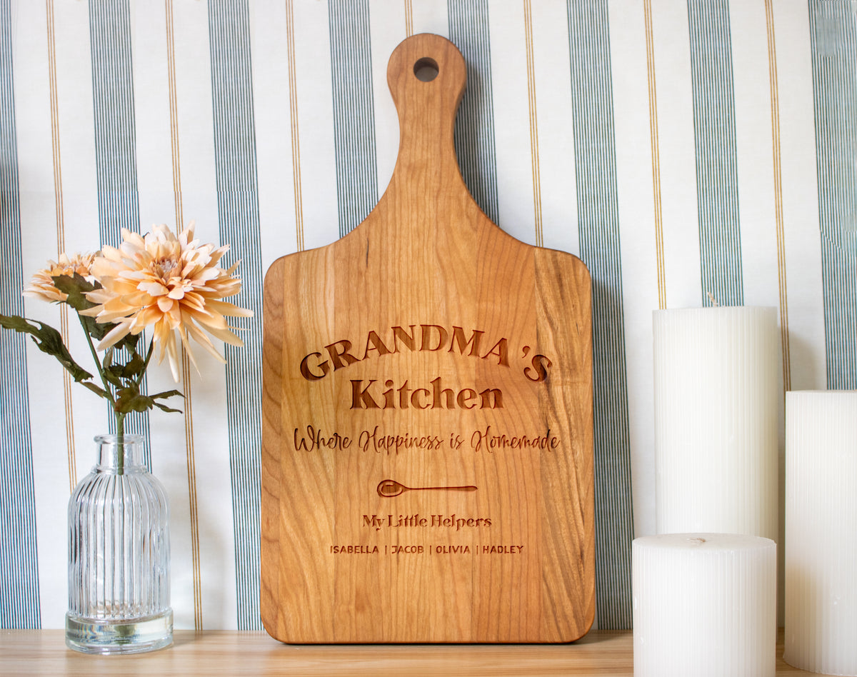 Grandma’s Kitchen Personalized Cutting Board