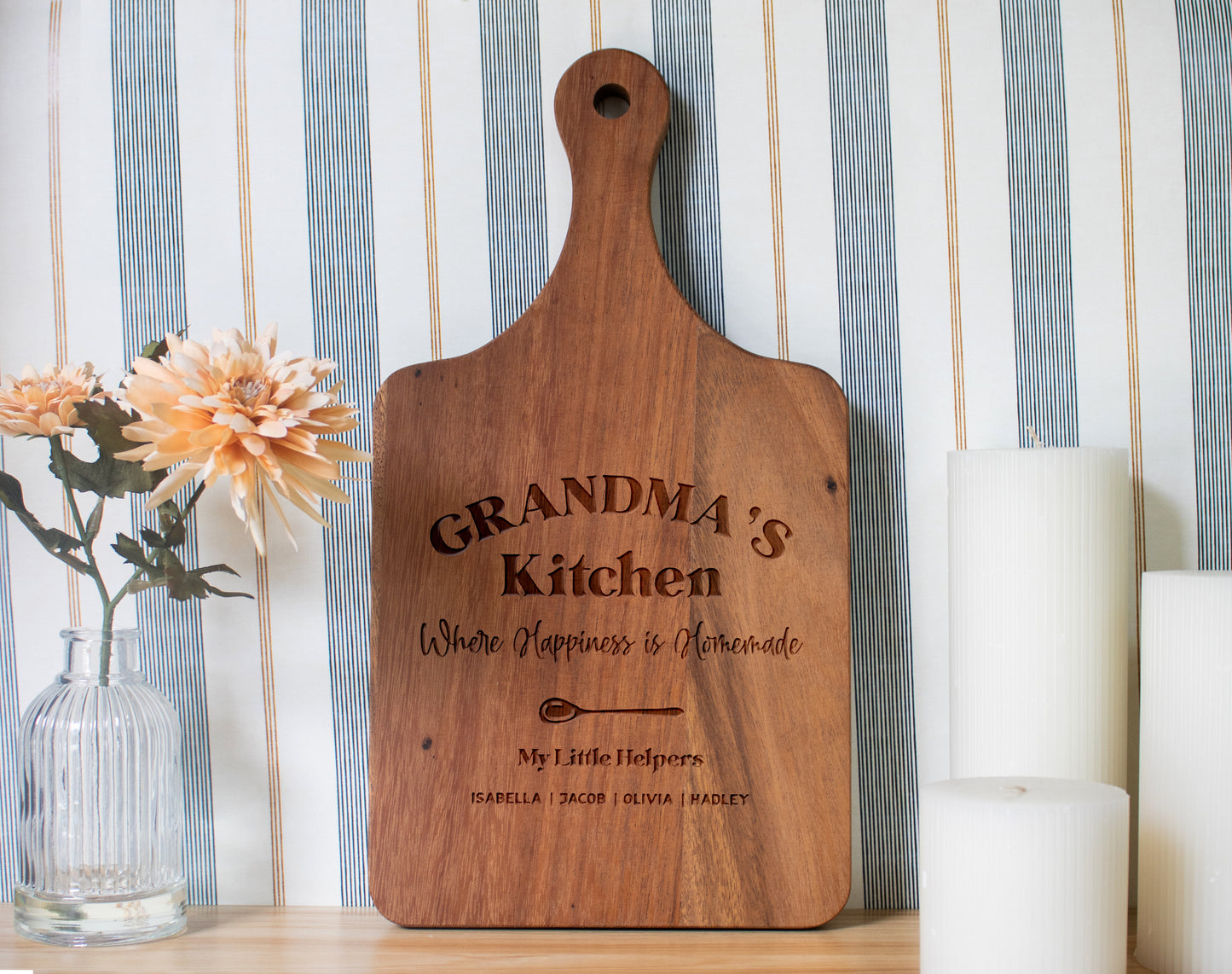 Grandma's Kitchen Personalized Cutting Board