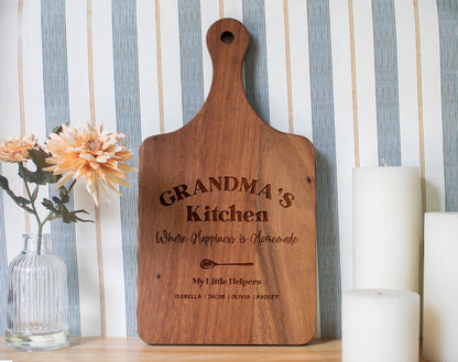 Grandma's Kitchen Personalized Cutting Board