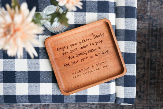 Empty your Pockets Daddy Catchall