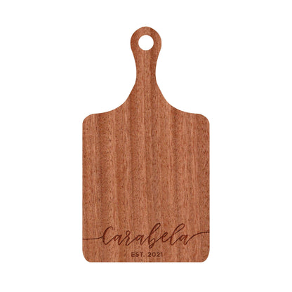 Personalized Cursive Name Board - 001