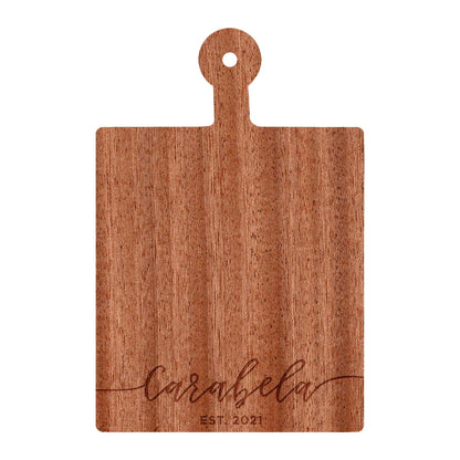 Personalized Cursive Name Board - 001