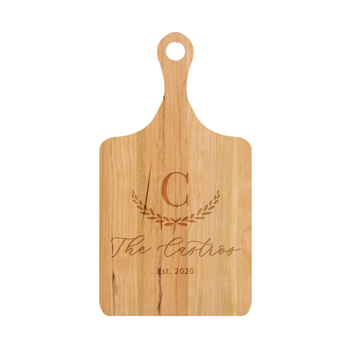Large Initial Family Name Cutting Board