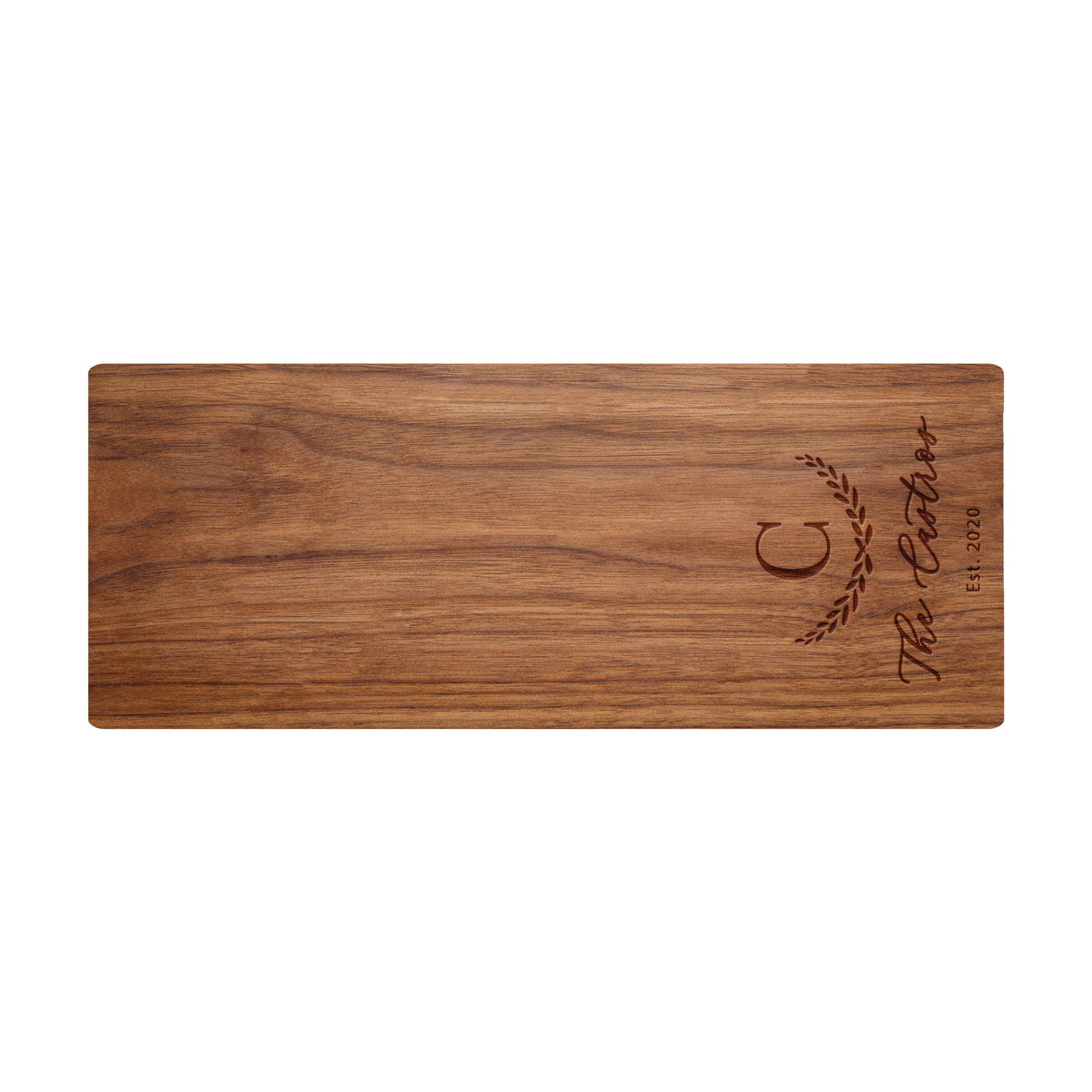 Large Initial Family Name Cutting Board