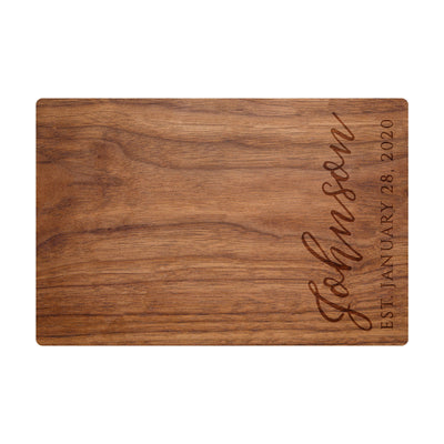 Cursive Name with Date Board - 008