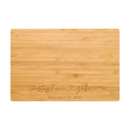 Engagement Charcuterie Board Personalized - 017