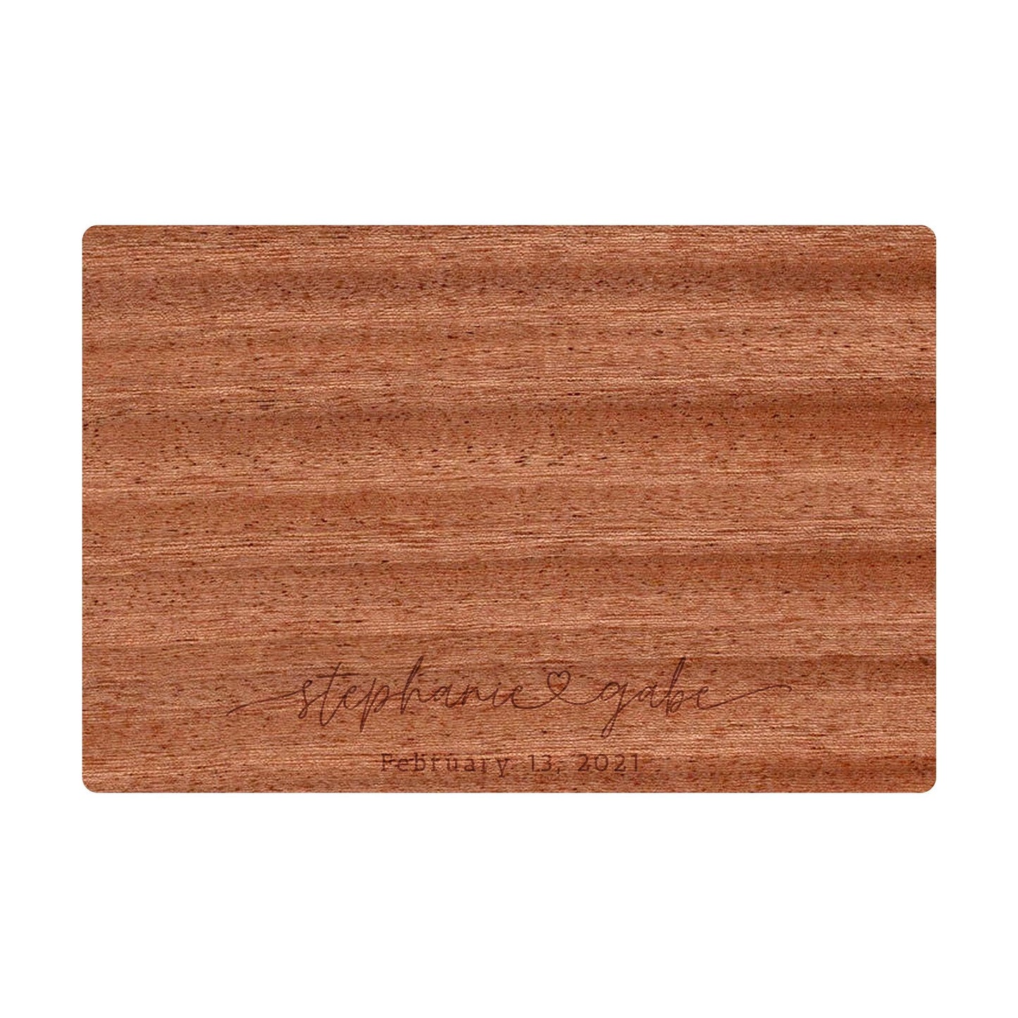 Engagement Charcuterie Board Personalized - 017