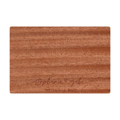 Engagement Charcuterie Board Personalized - 017