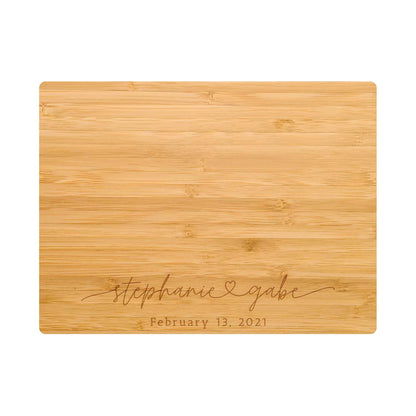 Engagement Charcuterie Board Personalized - 017