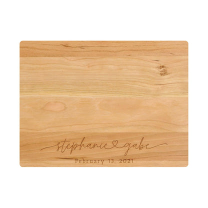 Engagement Charcuterie Board Personalized - 017