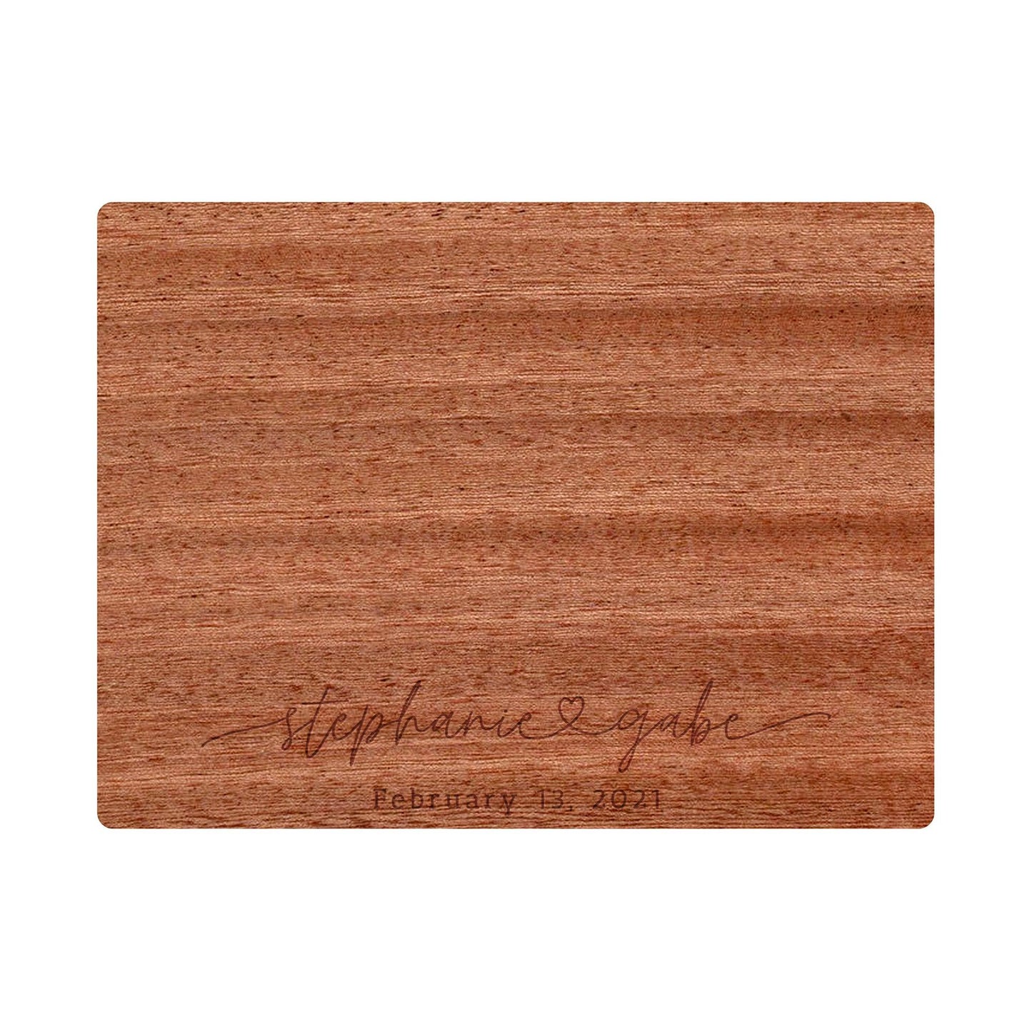 Engagement Charcuterie Board Personalized - 017
