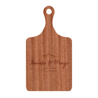 Mountain Wedding Cutting Board - 022