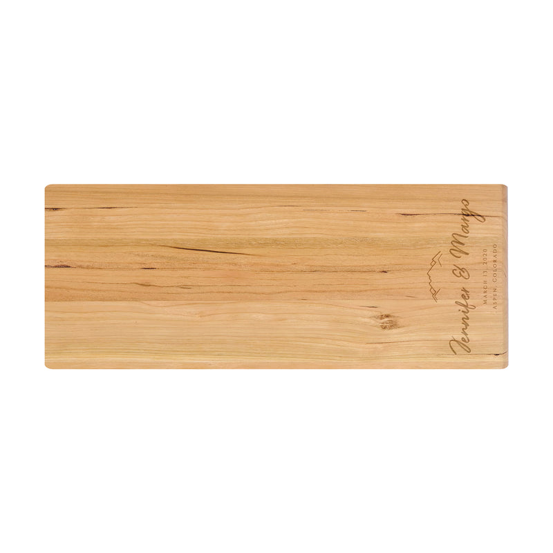 Mountain Wedding Rustic Board - 022