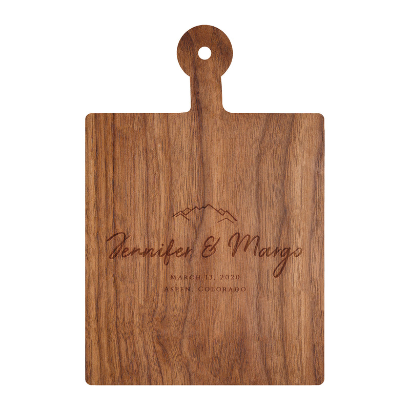 Mountain Wedding Rustic Board - 022