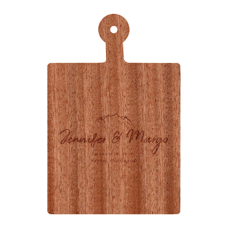 Mountain Wedding Rustic Board - 022