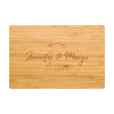 Mountain Wedding Rustic Board - 022