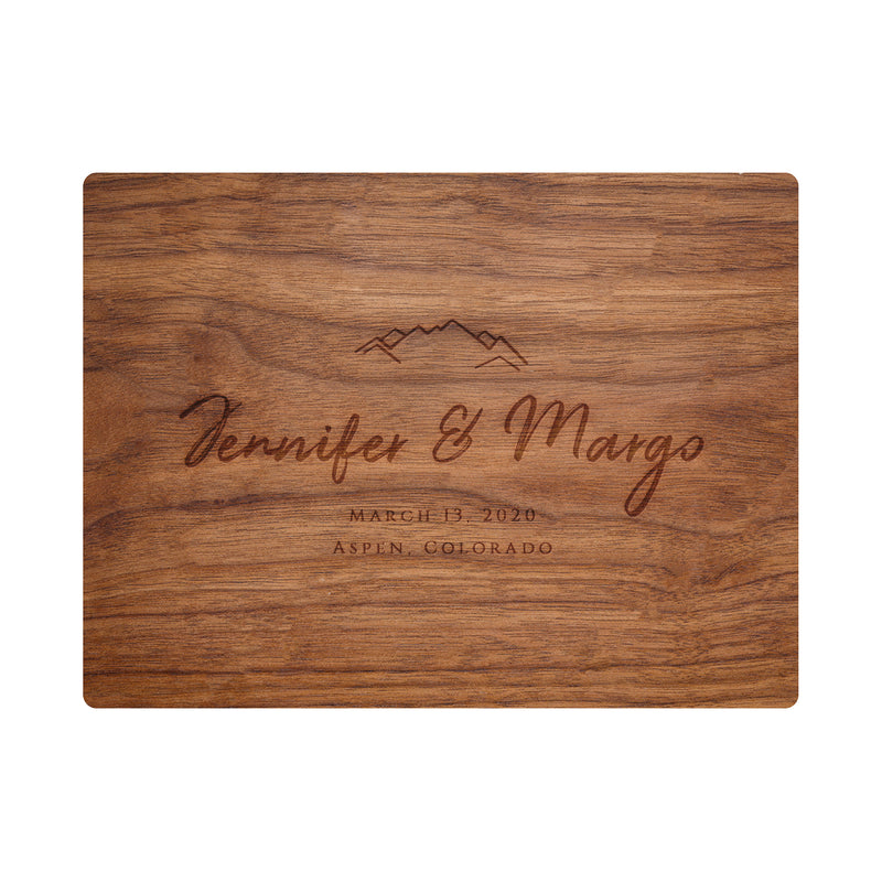 Mountain Wedding Rustic Board - 022