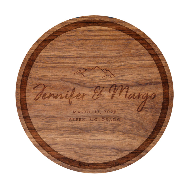 Mountain Wedding Rustic Board - 022