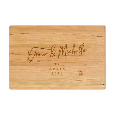 Mondern Cursive Names and Date - 031