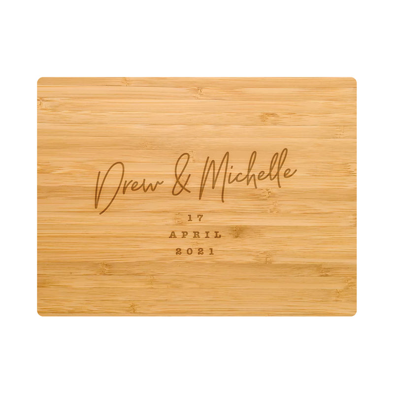 Mondern Cursive Names and Date - 031