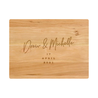 Mondern Cursive Names and Date - 031