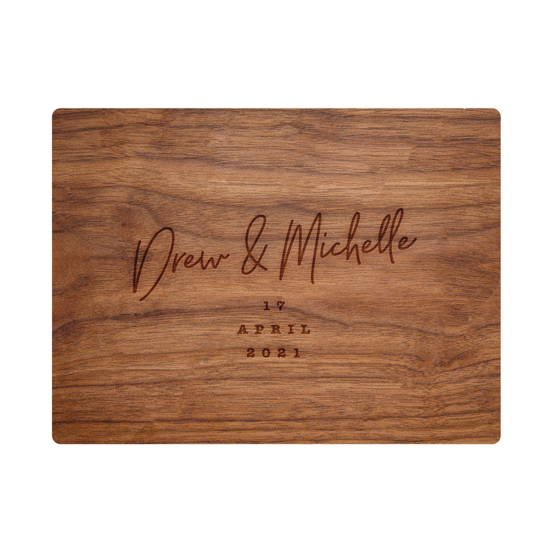 Mondern Cursive Names and Date - 031
