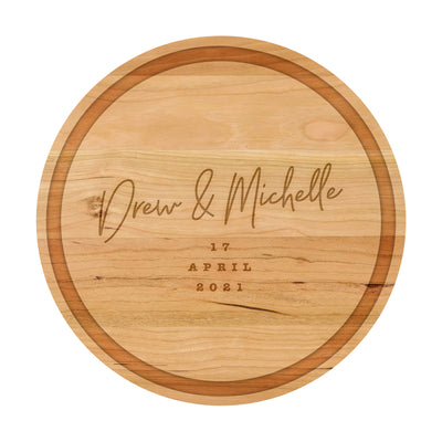 Mondern Cursive Names and Date - 031
