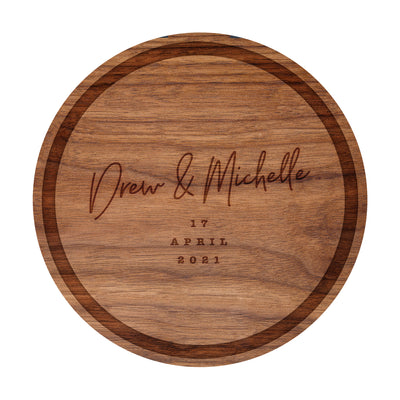 Mondern Cursive Names and Date - 031