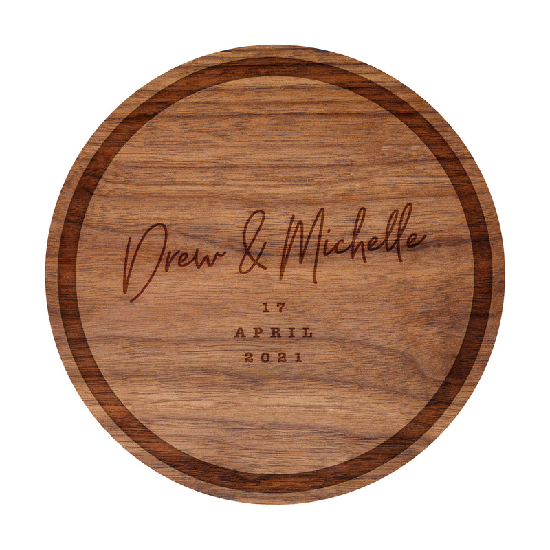 Mondern Cursive Names and Date - 031