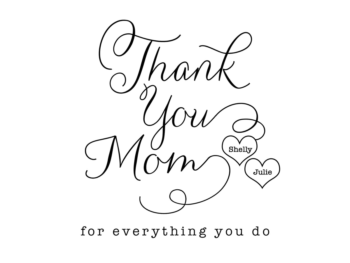 Thank You Mom Photo Frame