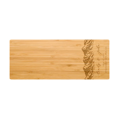 Mountain Wedding Personalized Charcuterie Board - 033