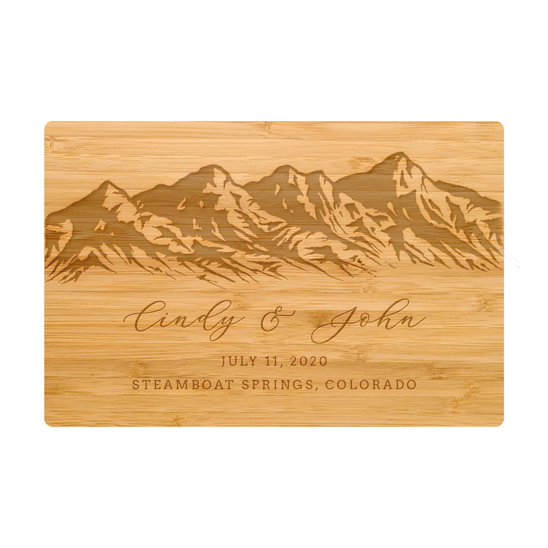 Elegant Mountain Charcuterie Board - 033