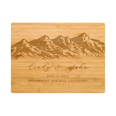 Elegant Mountain Charcuterie Board - 033